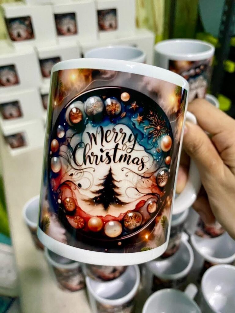 Another 60 Personalized Christmas Mugs Done and They’re Looking Amazing! 😍